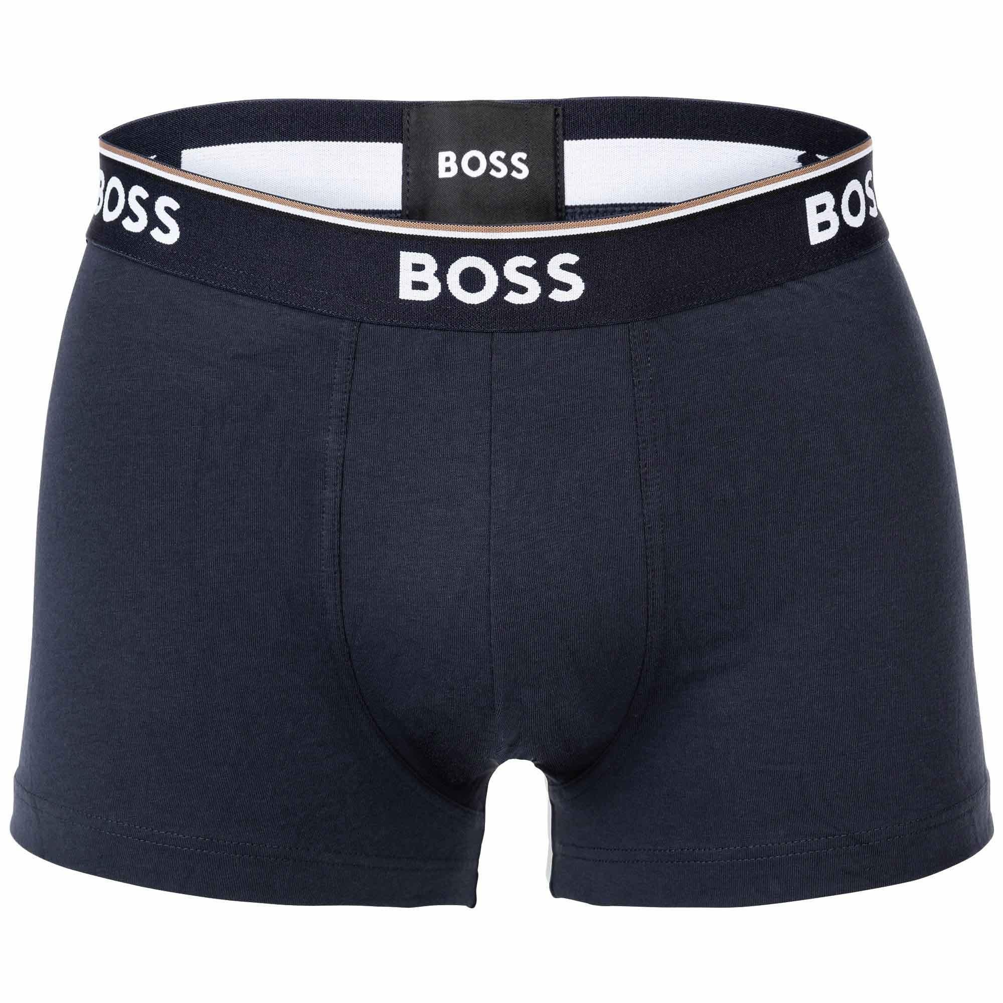 BOSS Stretch Trunk Confezione da 3 Power Boxer  