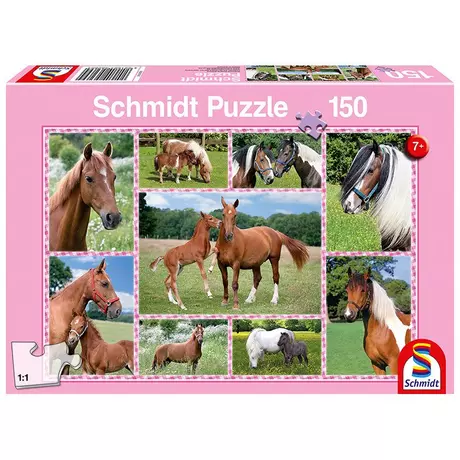 Schmidt  Puzzle Pferdeträume (150Teile) 