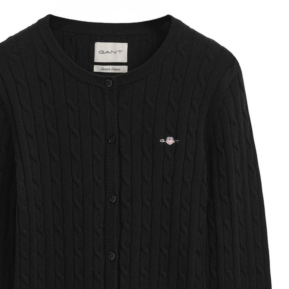 GANT Stretch Cable Cardigan Figurbetont  