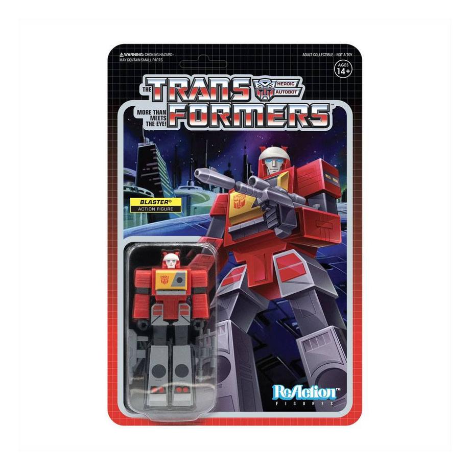 Mattel  Transformers ReAction Actionfigur Wave  Blaster 