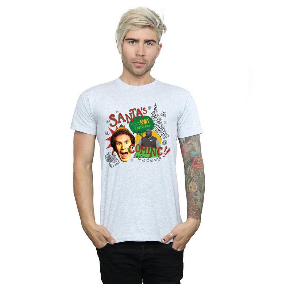 Elf T-Shirt Stampata Maniche Corte  