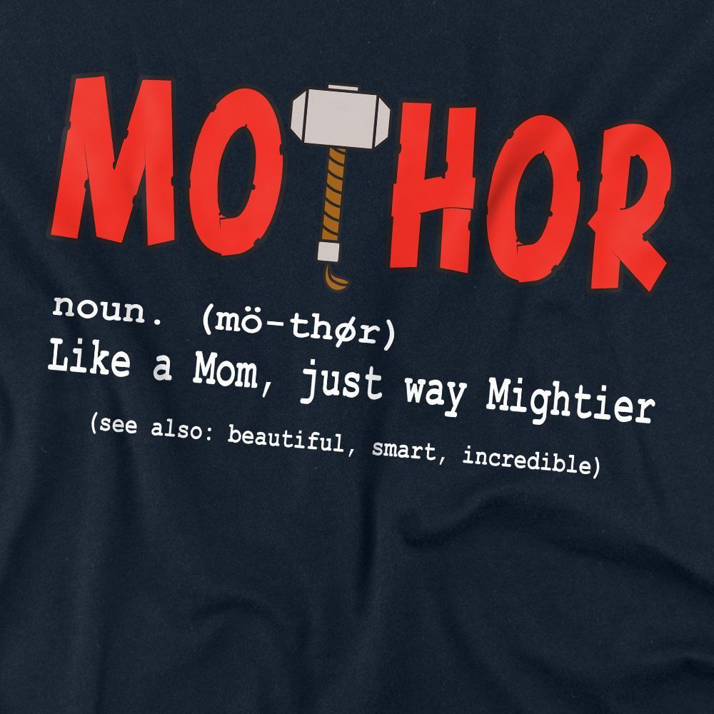 THOR Mo Grafikdruck Langarm T-Shirt  