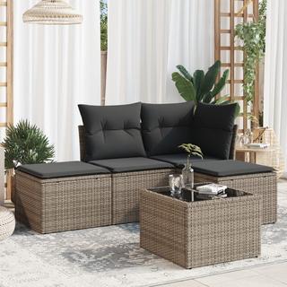 VidaXL Garten sofagarnitur poly-rattan  