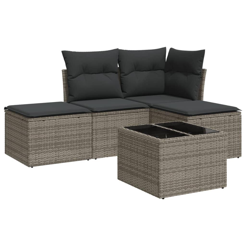 VidaXL Garten sofagarnitur poly-rattan  