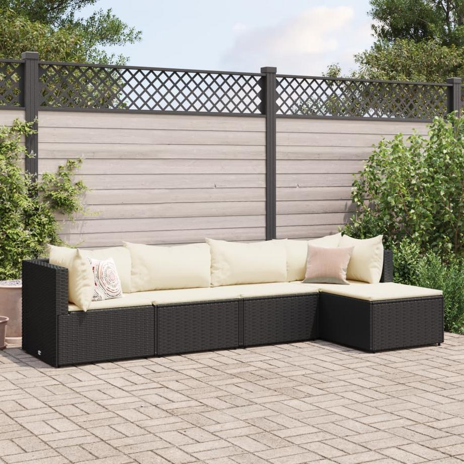 VidaXL Garten lounge set poly-rattan  