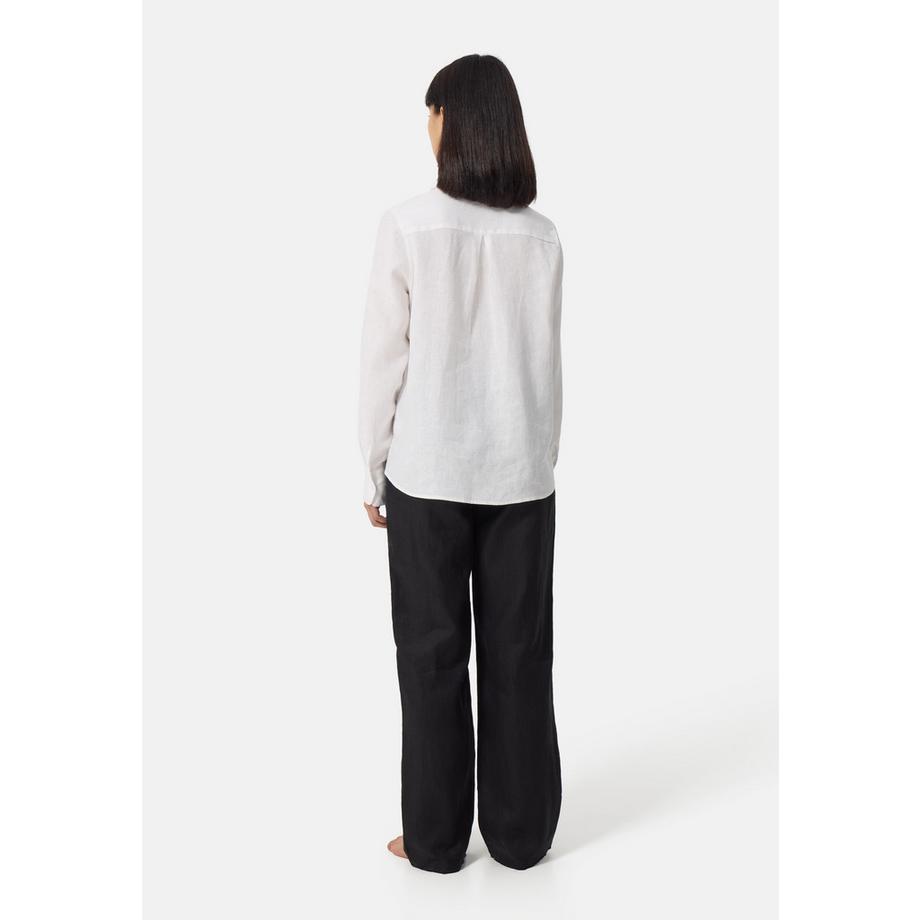 CASH-MERE.CH Leinen Lange Hose  