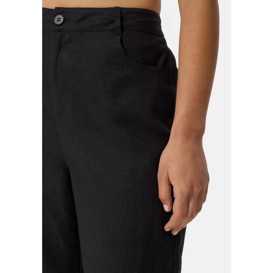 CASH-MERE.CH Leinen Lange Hose  