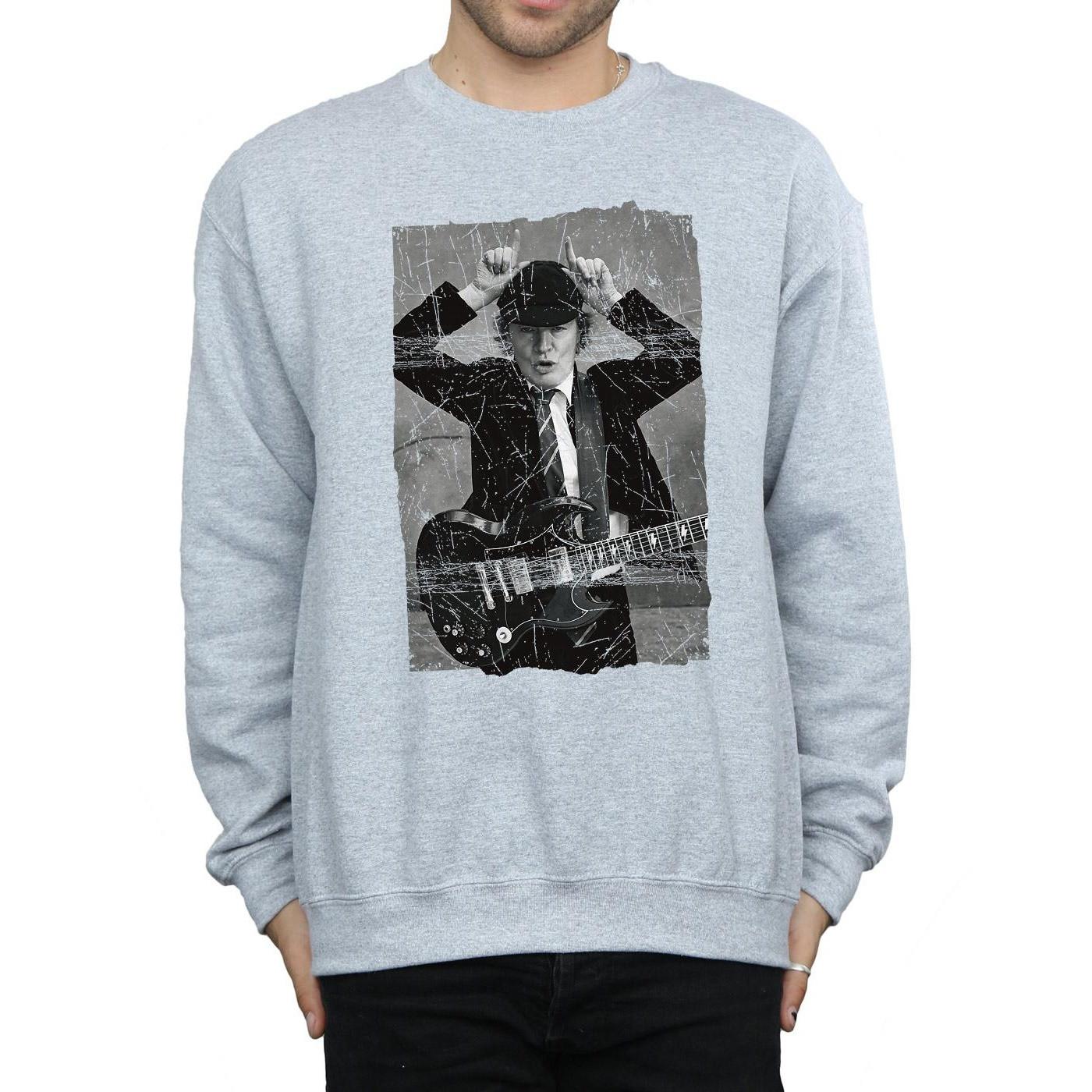 AC/DC ACDC Angus Young Sweatshirt Imprimé  