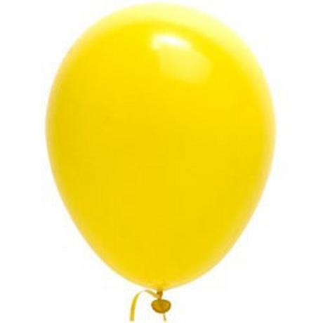 Unique  10 Ballons Jaunes 