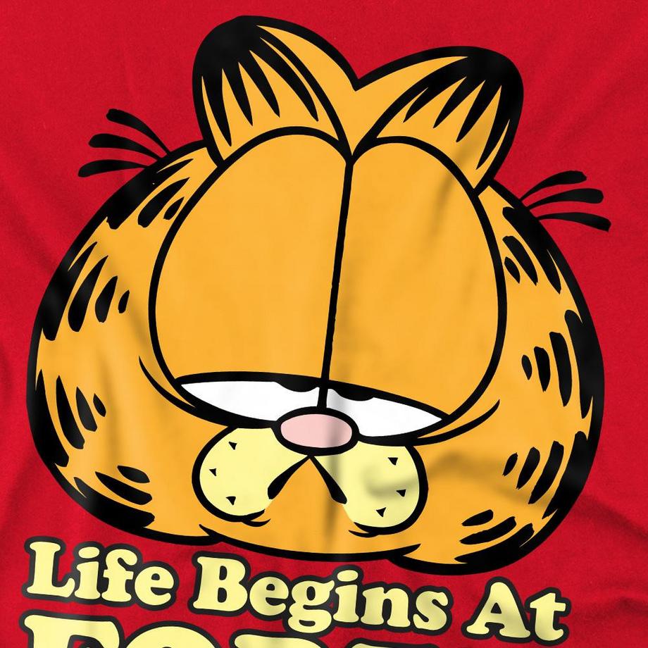 Garfield  Life Begins At Forty Maglietta 