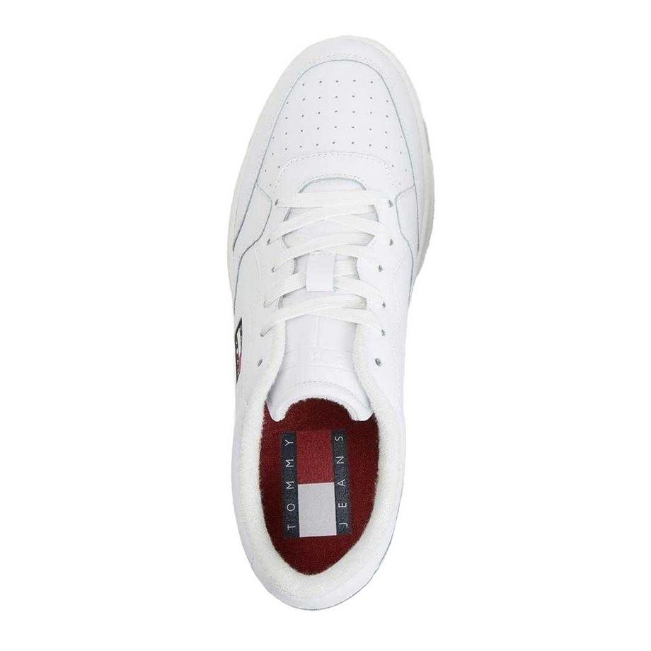 TOMMY JEANS Scarpe Sportive in Pelle Basso Taglio  