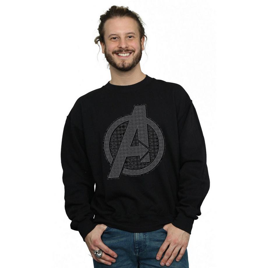 MARVEL Avengers Endgameic Felpa con Stampa Grafica  