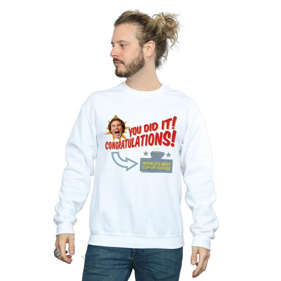 Elf World's Best Coffee Sweatshirt  