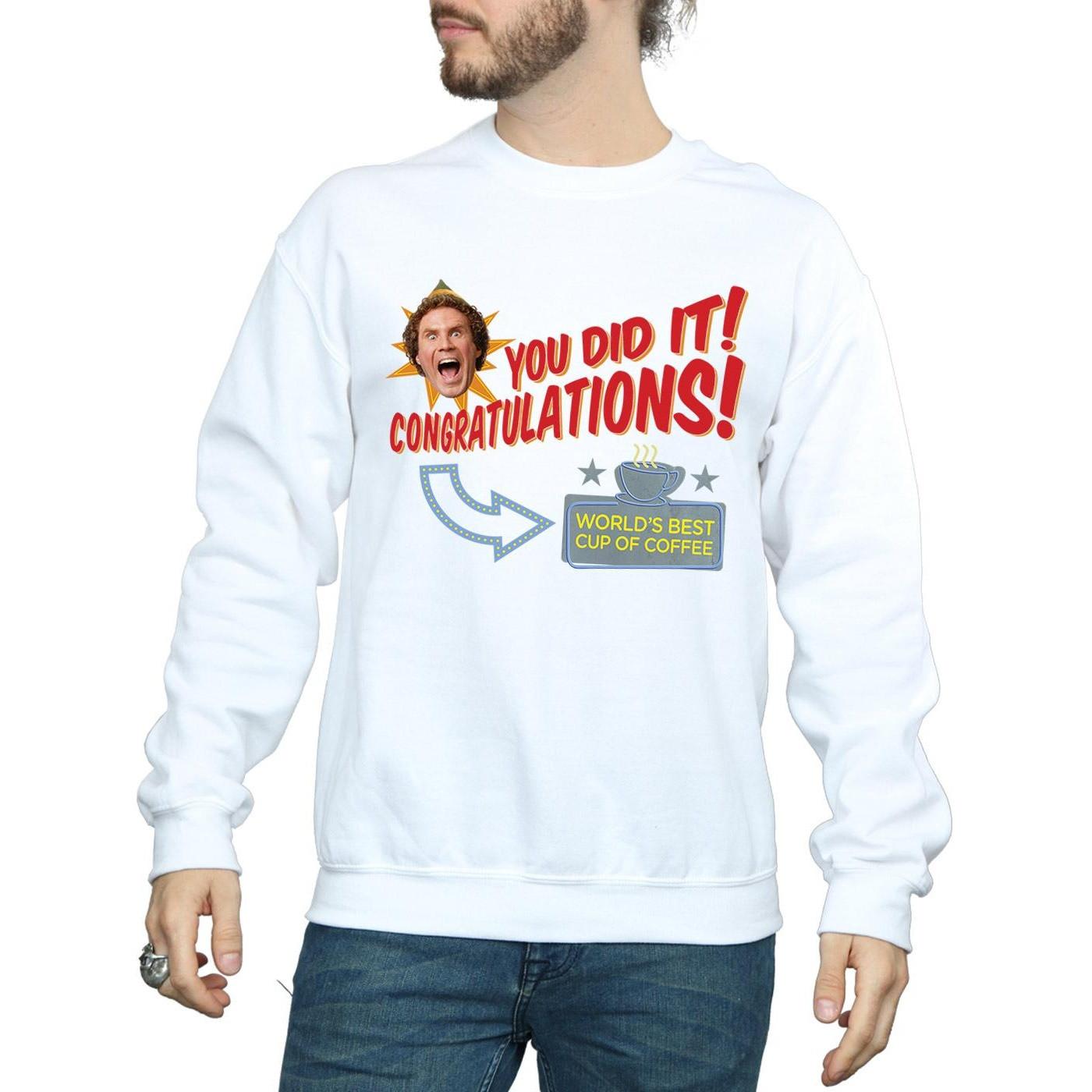 Elf World's Best Coffee Sweatshirt  
