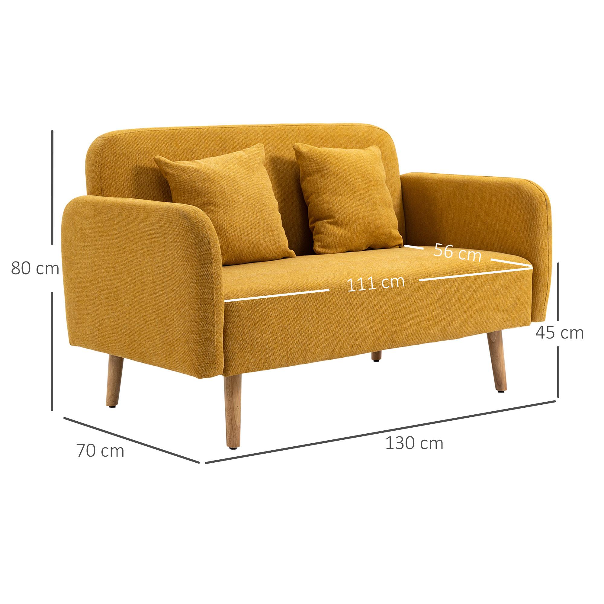 HOMCOM Sofa 2-Sitzer  