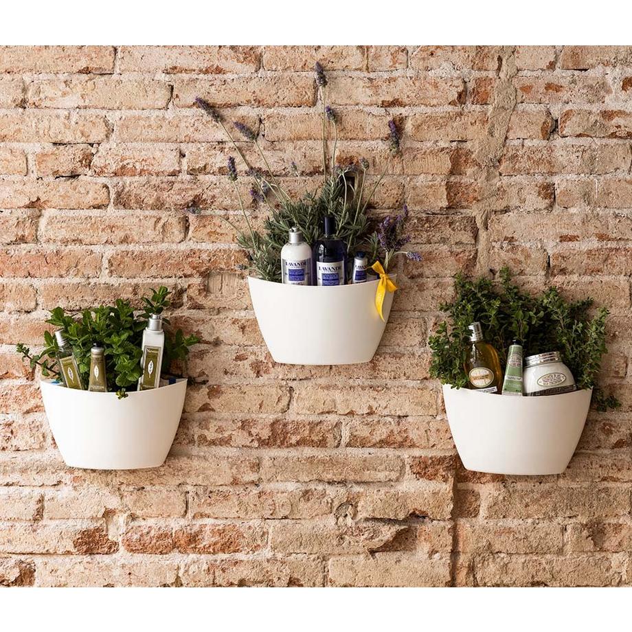 CitySens 3er-Pack Wand Pflanzengefäss  