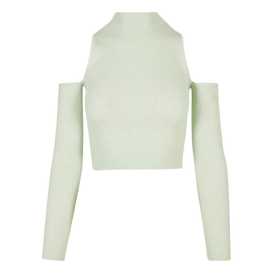 t-shirt à manches longues en tricot côtelé gt