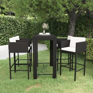 VidaXL Garten-bar-set poly-rattan  