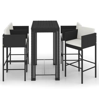 VidaXL Garten-bar-set poly-rattan  