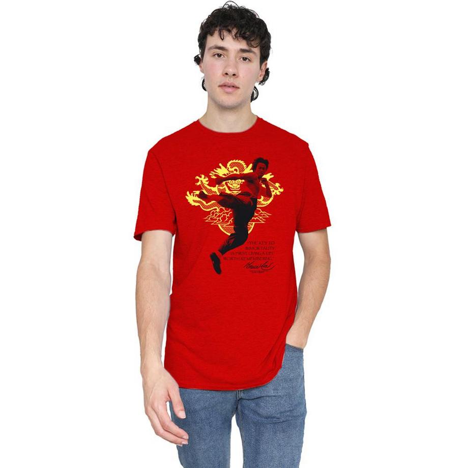 Bruce Lee  Immortal Dragon Maglietta 