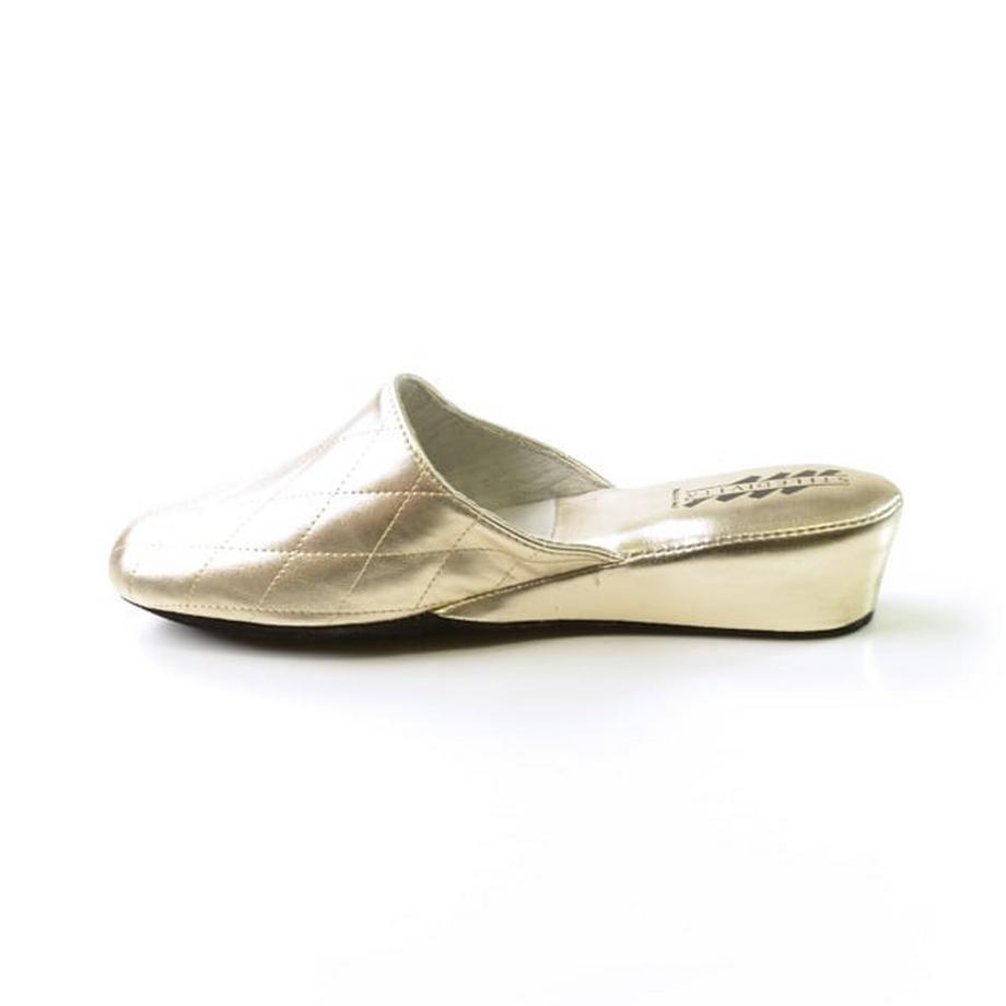 Stile Di Vita LAC-36 Quilted Wedge Mule  