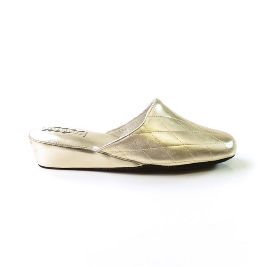 Stile Di Vita LAC-36 Quilted Wedge Mule  