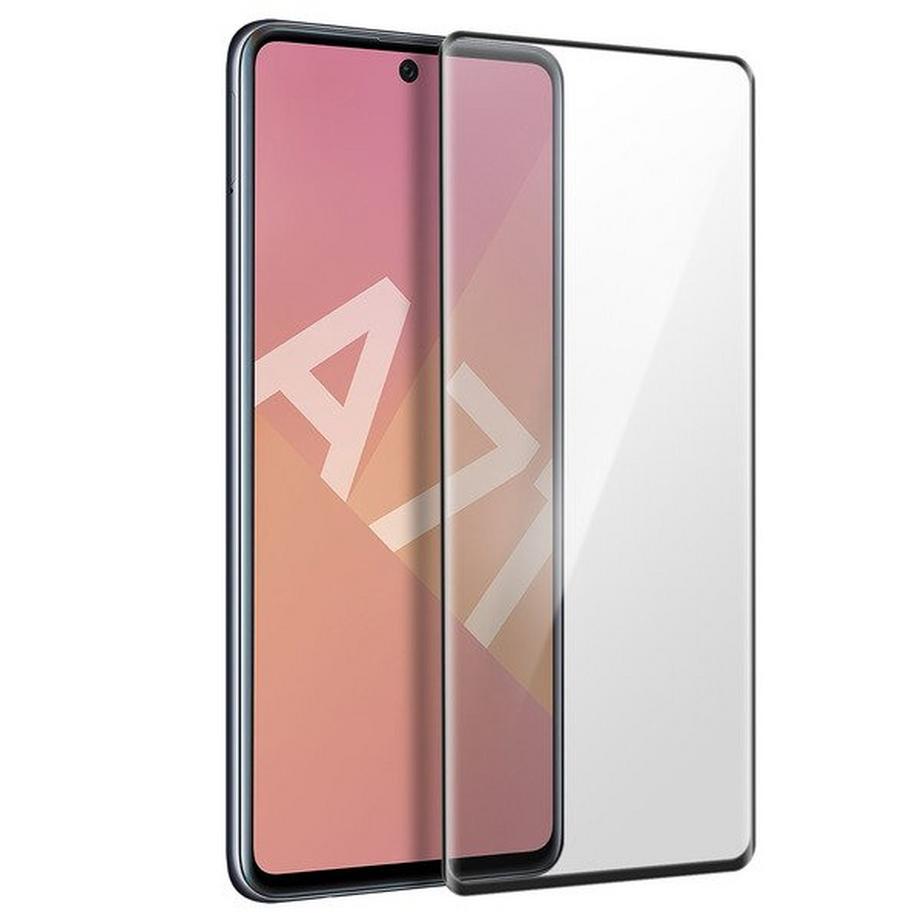 Avizar  Pellicola Vetro Temp. Galaxy A71 Nero 
