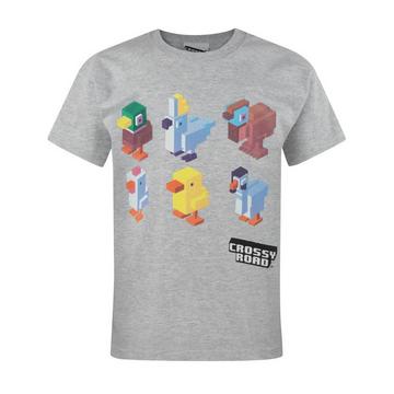 Crossy Road Official Charakter Design Kurzarm TShirt