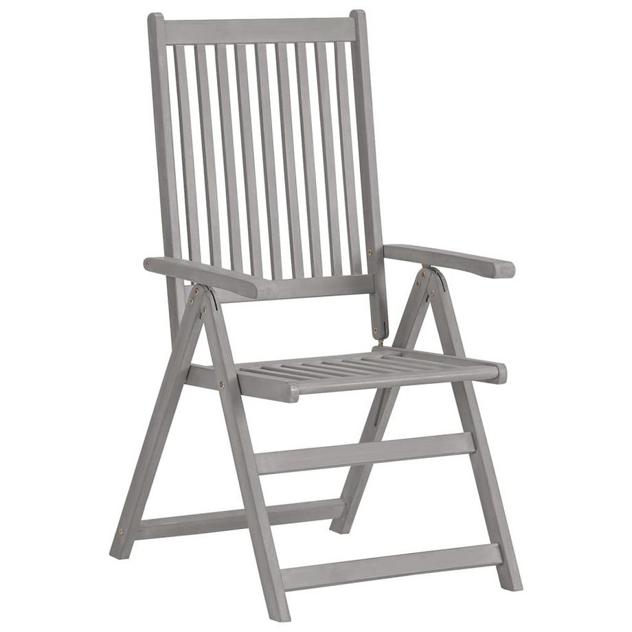 VidaXL Chaise de jardin bois d'acacia  