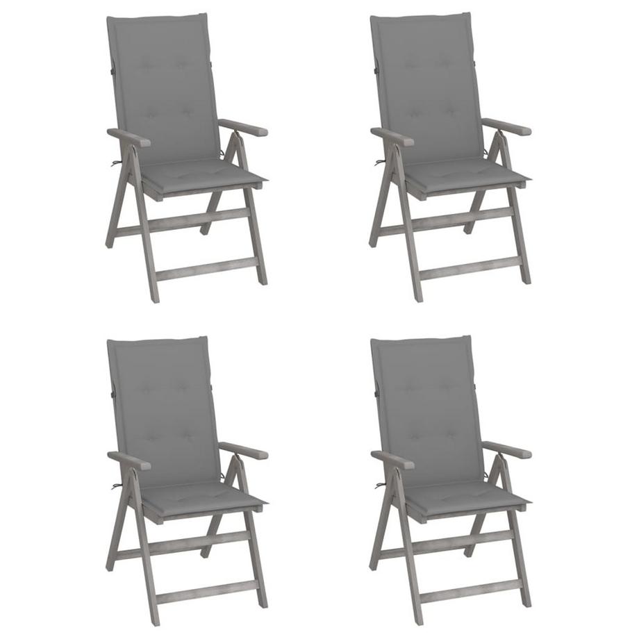 Chaise de jardin bois d'acacia