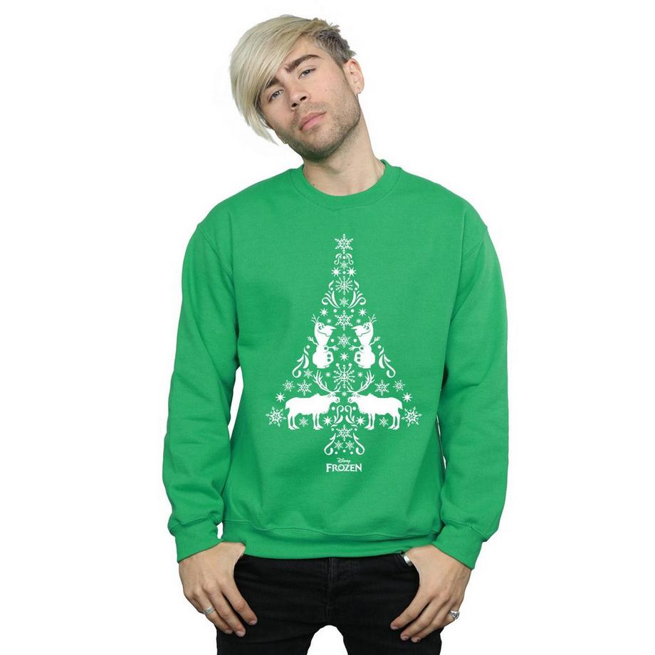 Disney Frozen Felpa Stampa Albero di Natale  