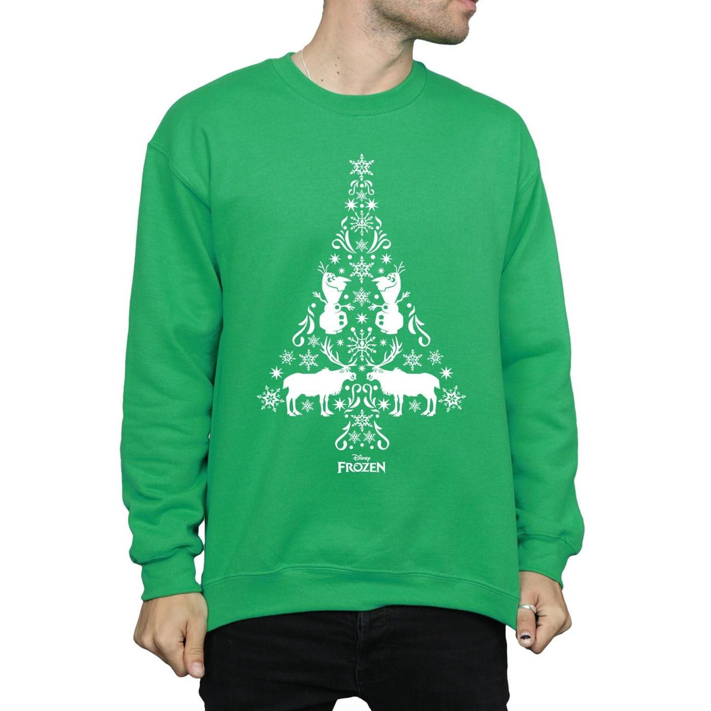 Disney Frozen Felpa Stampa Albero di Natale  