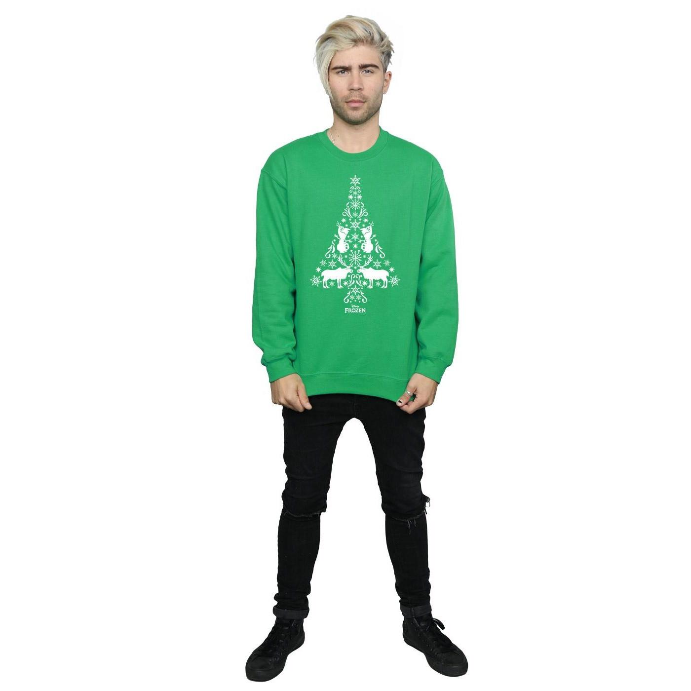 Disney Frozen Felpa Stampa Albero di Natale  