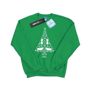 Disney Frozen Felpa Stampa Albero di Natale  