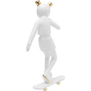 KARE Design Astronauta decorativo di pattinaggio artistico bianco 33  