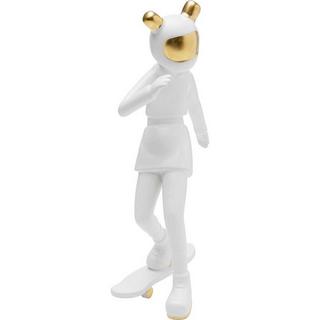 KARE Design Astronauta decorativo di pattinaggio artistico bianco 33  