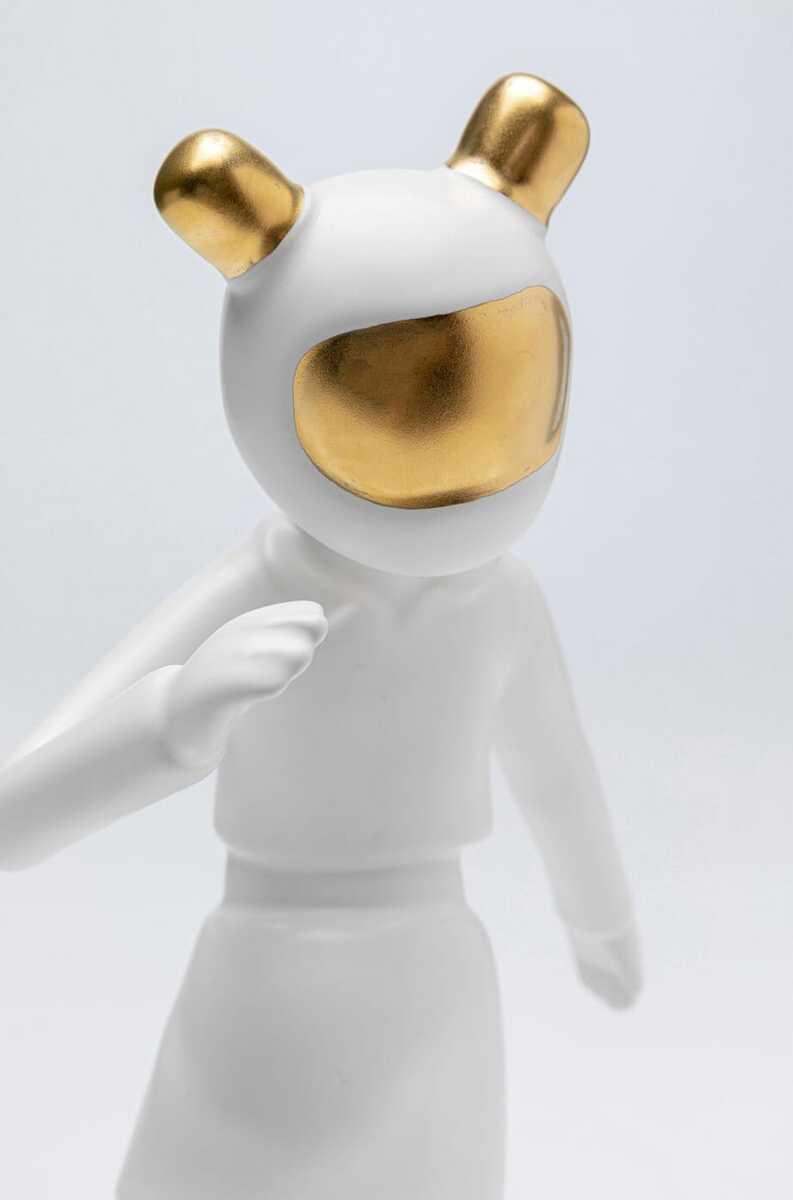 KARE Design Astronauta decorativo di pattinaggio artistico bianco 33  