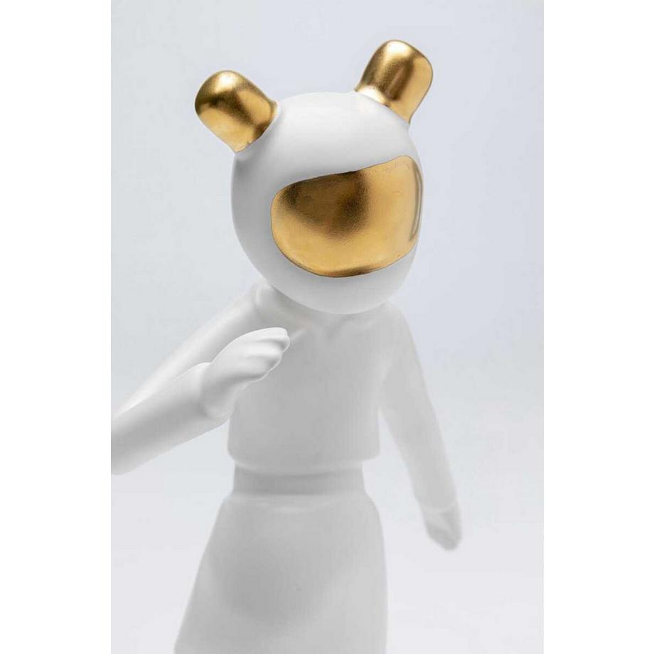 KARE Design Astronauta decorativo di pattinaggio artistico bianco 33  