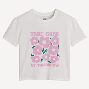 T-Shirt mit Blumenprint