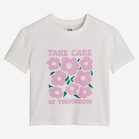 La Redoute Collections  T-Shirt mit Blumenprint 