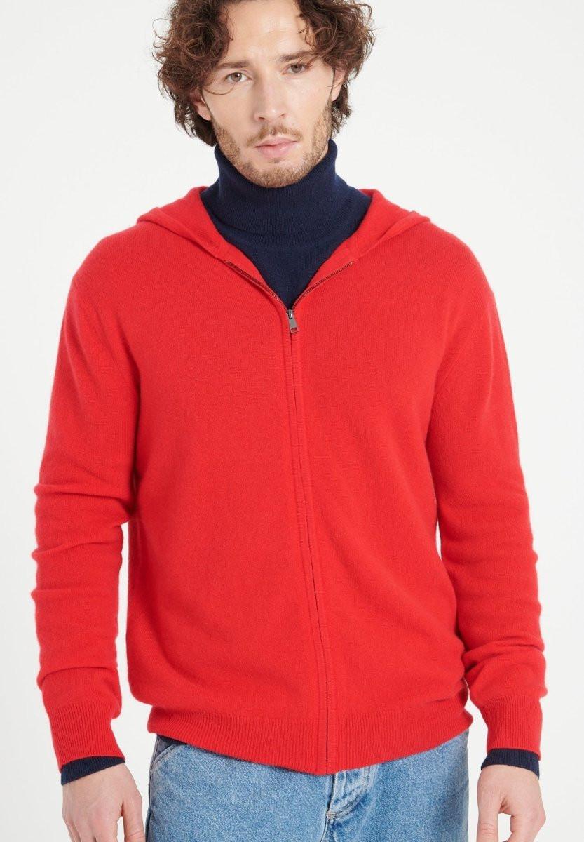 Studio Cashmere8  LUKE 6 Zip Hoody - 100% cashmere 