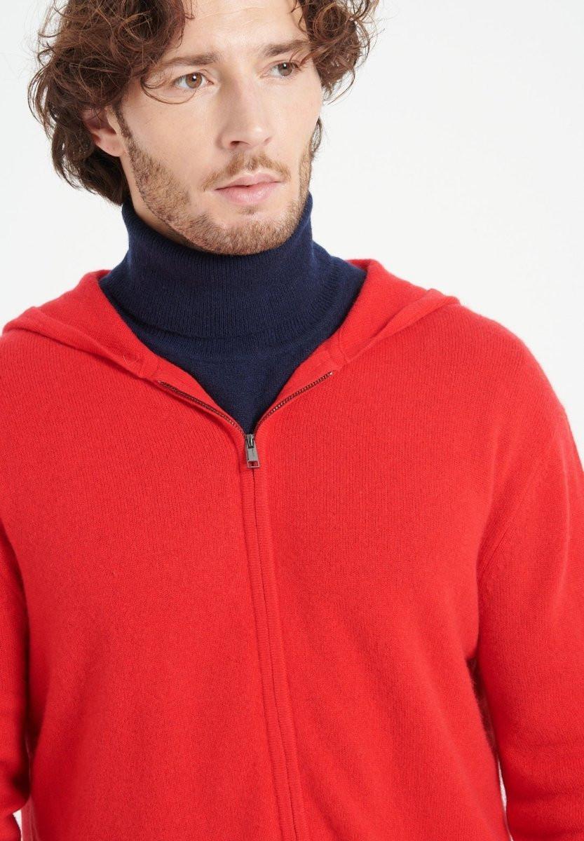 Studio Cashmere8  LUKE 6 Zip Hoody - 100% cashmere 