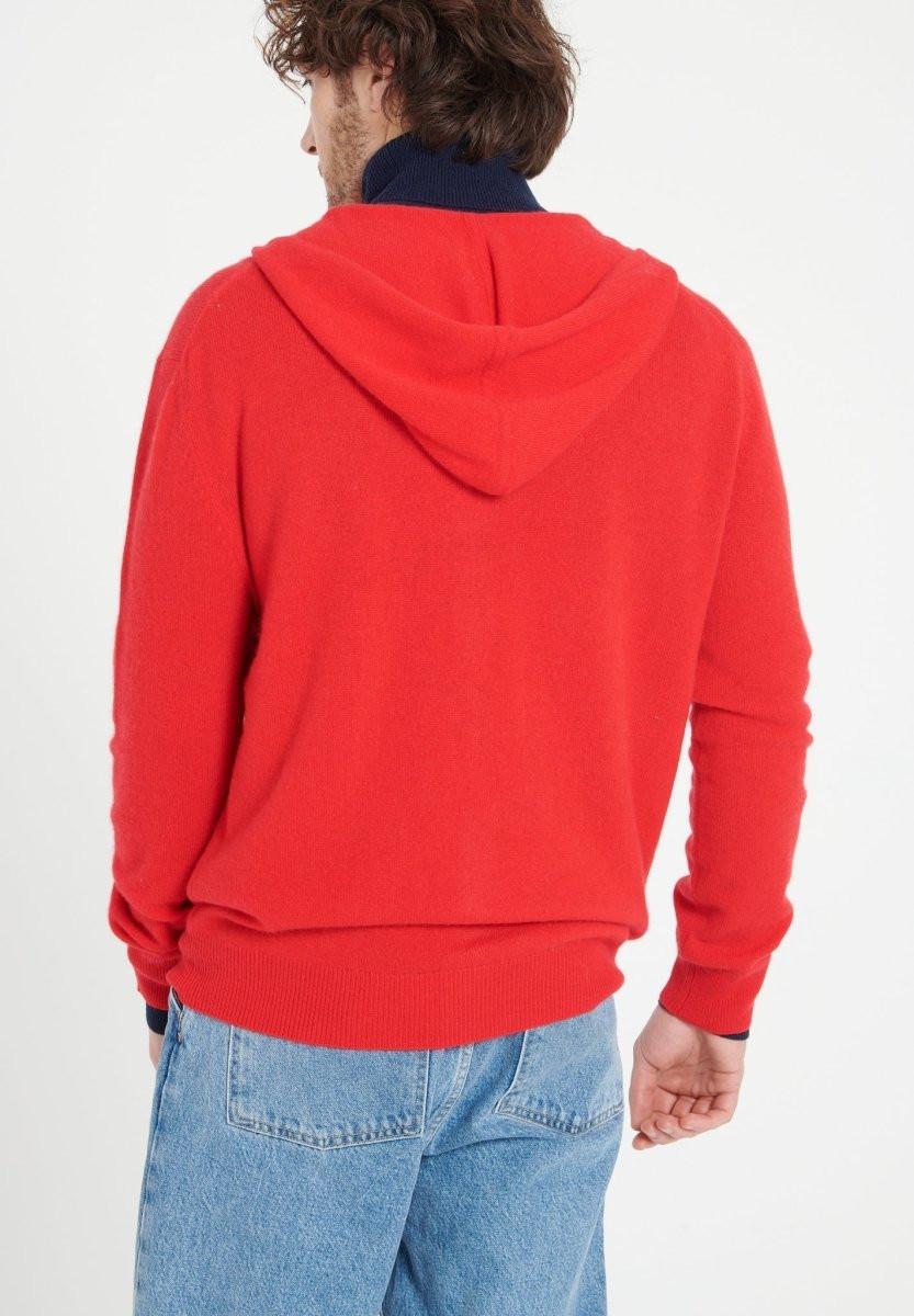 Studio Cashmere8  LUKE 6 Kapuzen-Sweatshirt mit Reißverschluss - 100% Kaschmir 