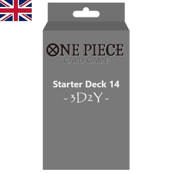 Bandai  Starter Deck 3D2Y - ST-14 - One Piece Card Game - EN 