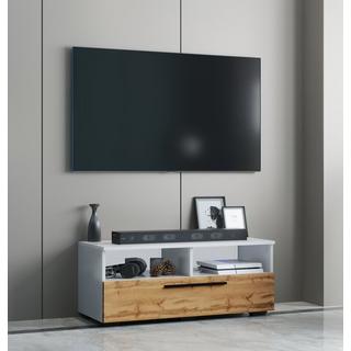VCM Holz TV Lowboard Möbel Fernsehschrank Tisch Konsole Fernsehtisch Arila L  