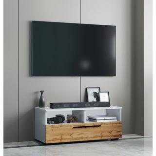 VCM Holz TV Lowboard Möbel Fernsehschrank Tisch Konsole Fernsehtisch Arila L  