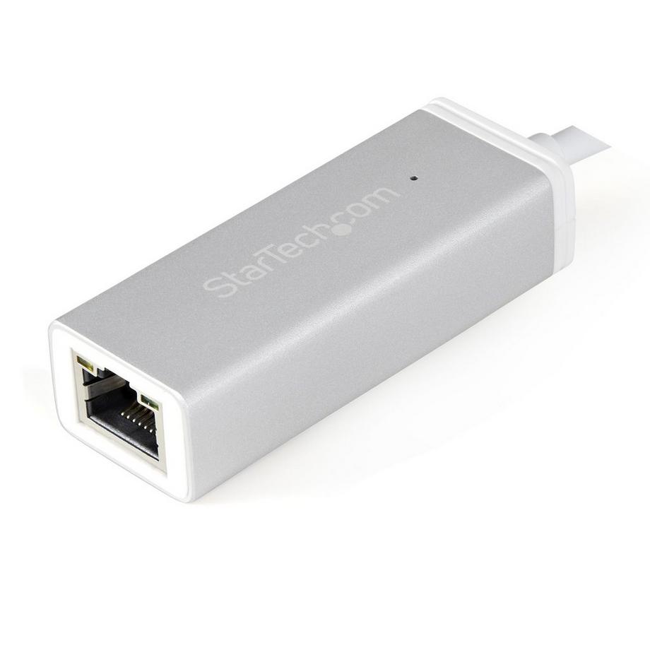 STARTECH.COM  Adattatore di rete USB-C a RJ45 Gigabit Ethernet Gbe - M/F - Argento 