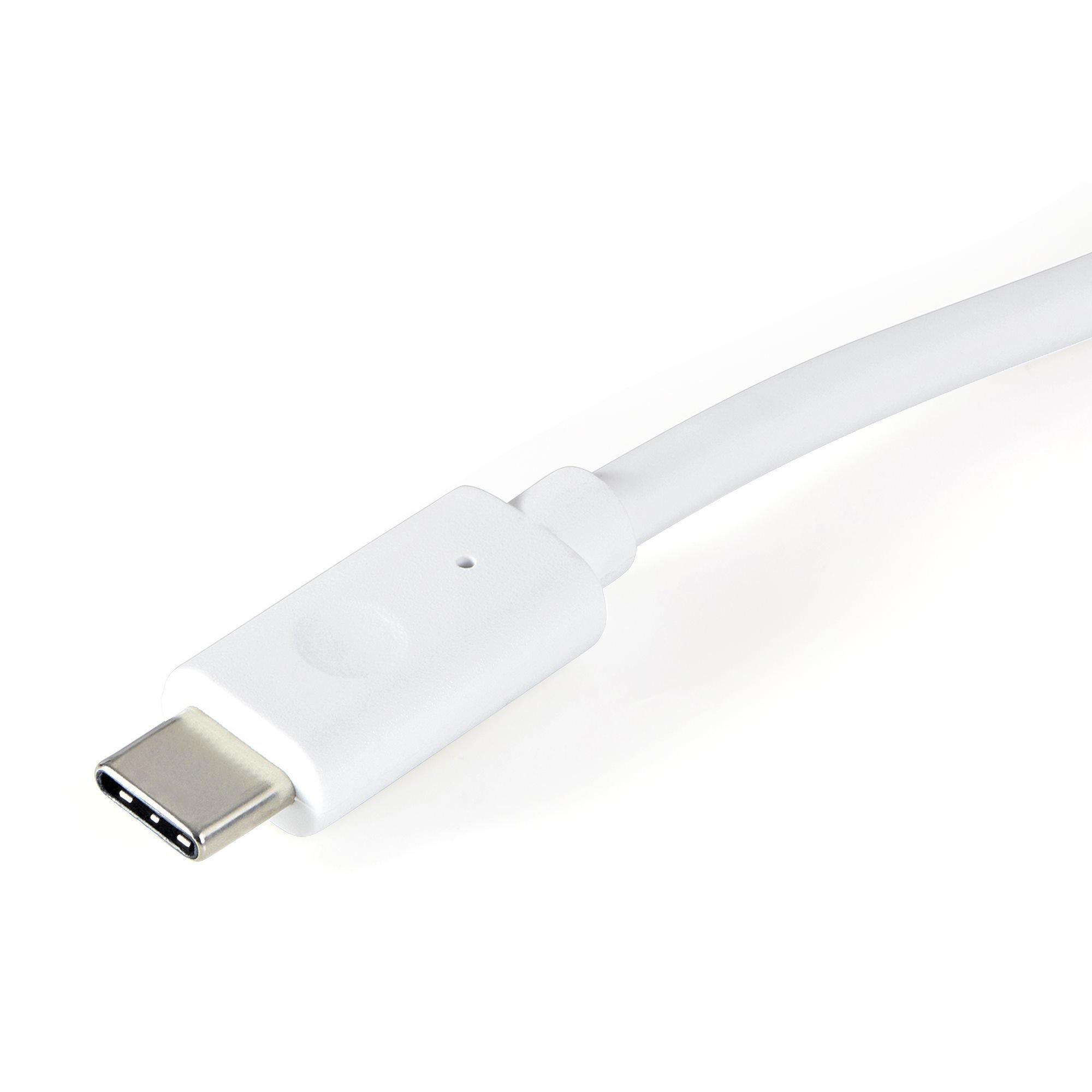 STARTECH.COM  Adaptateur réseau USB-C vers RJ45 Gigabit Ethernet - M/F - Argent 