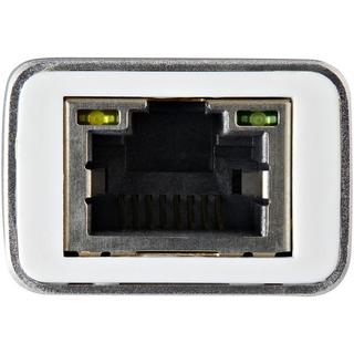 STARTECH.COM  Adaptateur réseau USB-C vers RJ45 Gigabit Ethernet - M/F - Argent 