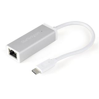 STARTECH.COM  Adaptateur réseau USB-C vers RJ45 Gigabit Ethernet - M/F - Argent 